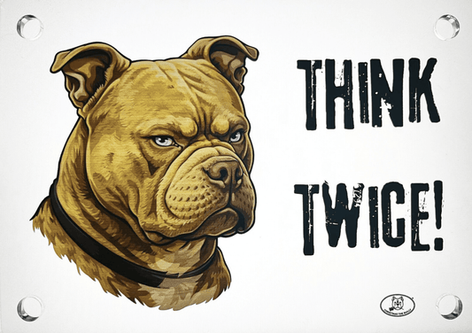 Targa Decorativa – Bully Territory - Christmas The Bully